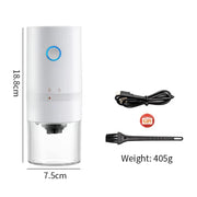 Portable electric coffee grinder, view 2 - MRSLM