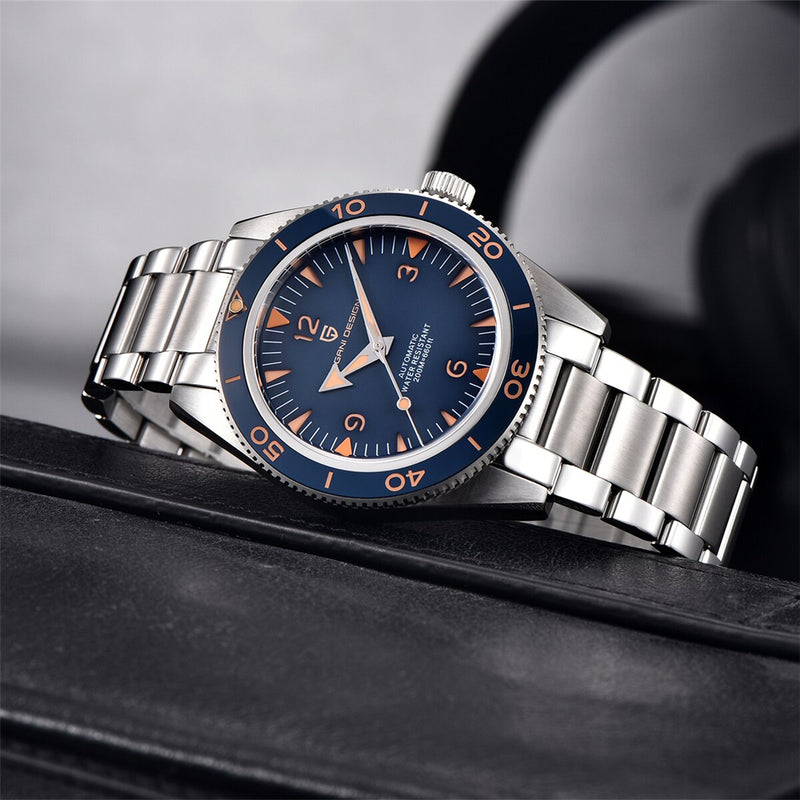 men's automatic mechanical watch, view 7 - MRSLM