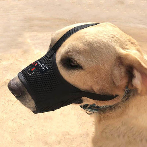 breathable mesh dog muzzle - MRSLM