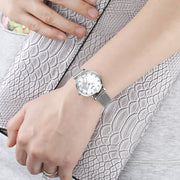 women's mesh strap watch, view 3 - MRSLM