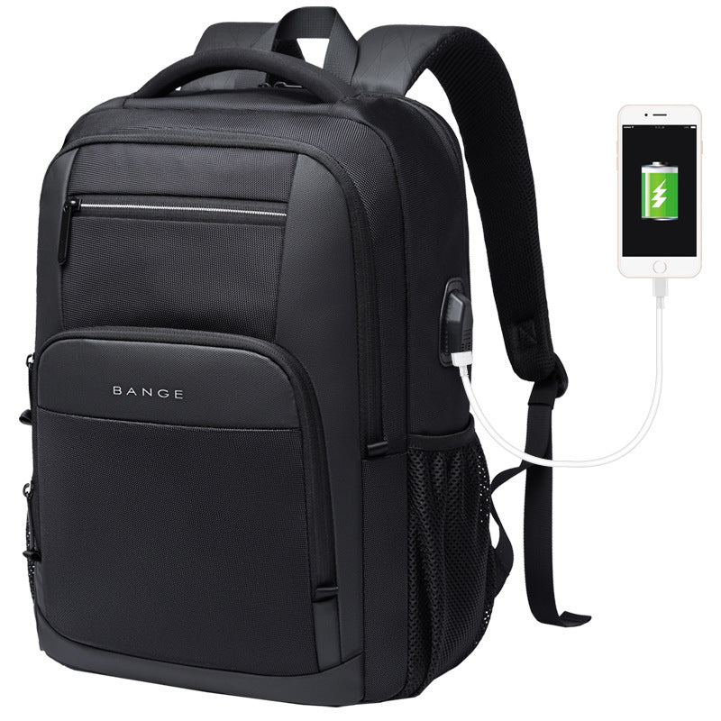 student waterproof computer backpack, view 5 - MRSLM