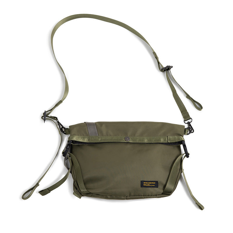 outdoor shoulder messenger bag for men, view 5 - MRSLM