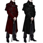 Men's gothic stand collar jacket, view 9 - MRSLM