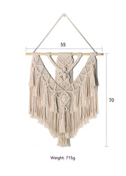 bohemian hand-woven wall tassel, view 10 - MRSLM