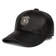 Men's sheepskin leather hat, view 6 - MRSLM