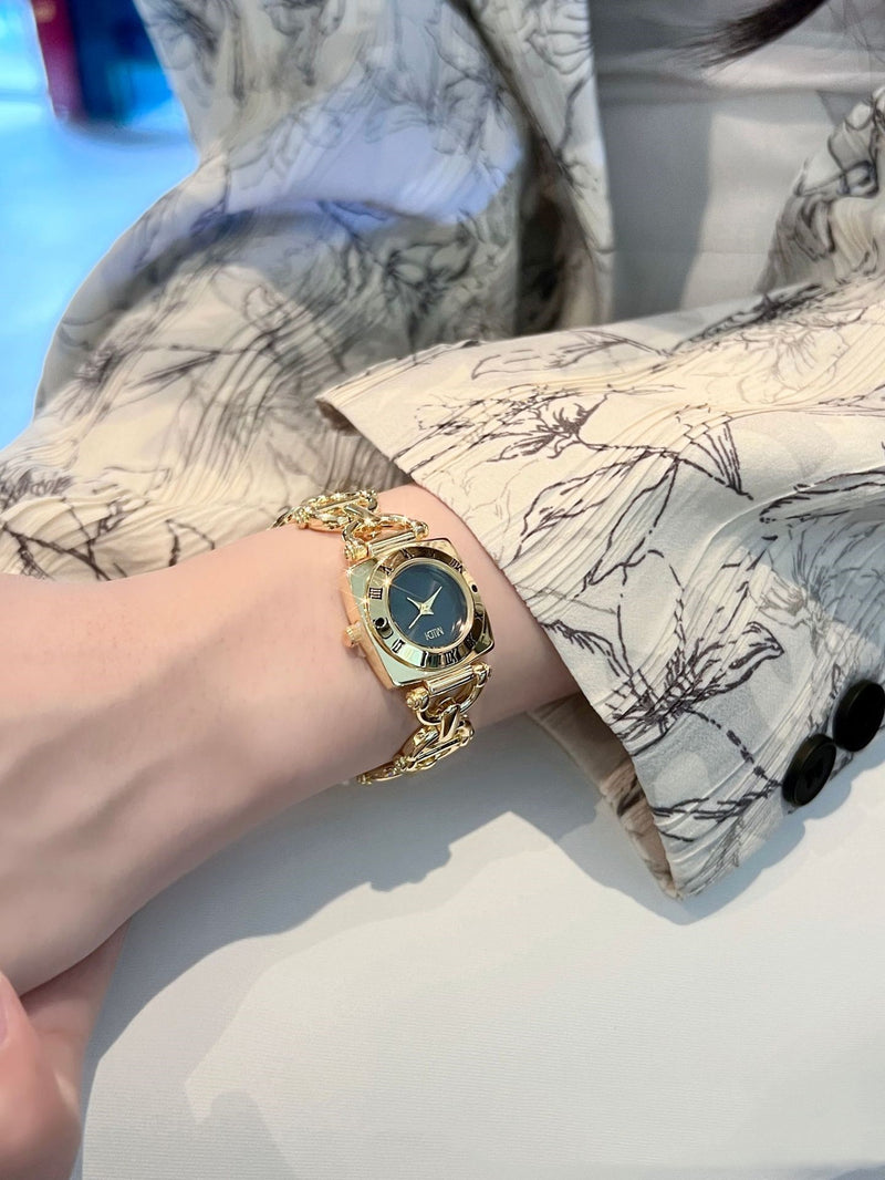 Women's retro square bracelet watch, view 7 - MRSLM