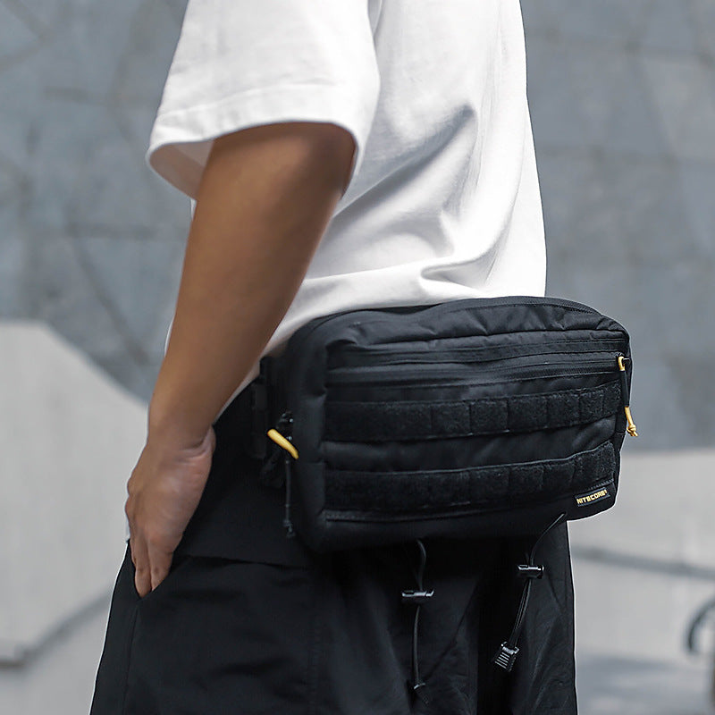 Men's tactical crossbody messenger bag, view 8 - MRSLM