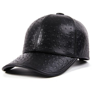 Men's cowhide baseball hat, view 9 - MRSLM