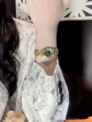 Women's retro square bracelet watch, view 5 - MRSLM