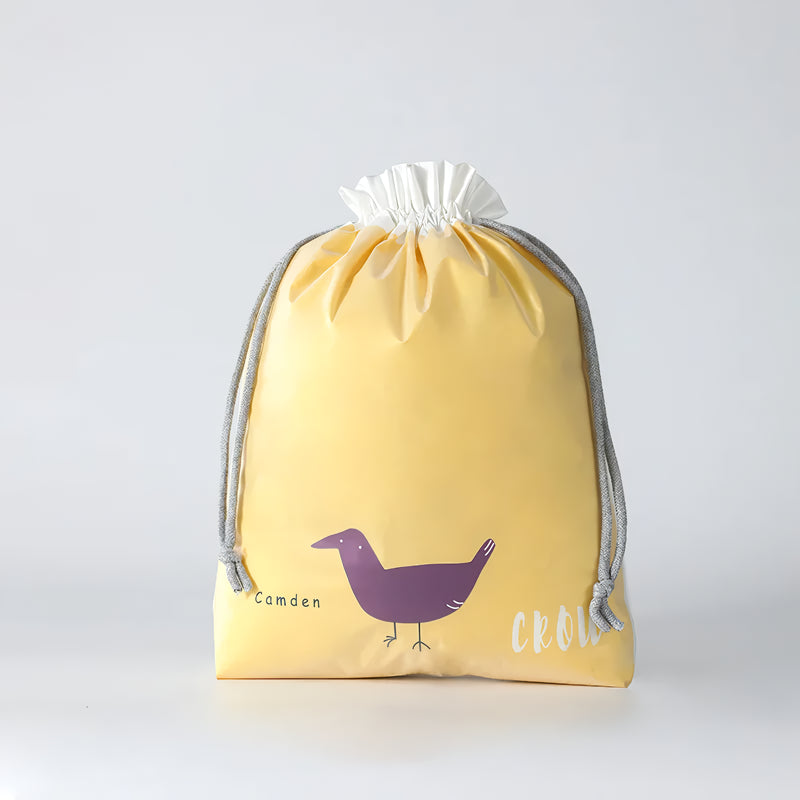 cartoon drawstring storage bag, view 2 - MRSLM