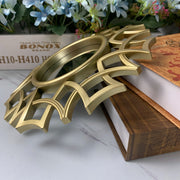 irregular gold wall mirror, view 7 - MRSLM