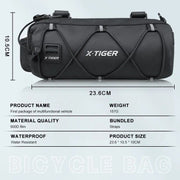 waterproof cycling handlebar bag, view 4 - MRSLM