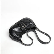 half moon shoulder hobo bag, view 11 - MRSLM