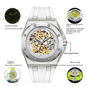 Hollow automatic mechanical watch, view 4 - MRSLM