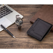men's gift set watch wallet pen, view 3 - MRSLM