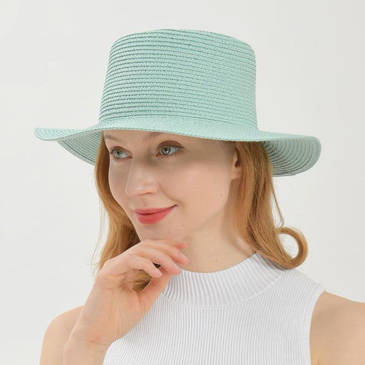 wide brim straw sun hat - MRSLM