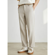 Ankle-length slim suit pants, view 4 - MRSLM