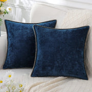soft chenille velvet throw pillow cover, view 17 - MRSLM