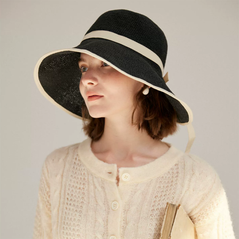 handmade summer sun hat, view 3 - MRSLM