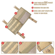 Tactical car visor organizer, view 9 - MRSLM