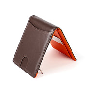 men's short cowhide wallet, view 8 - MRSLM