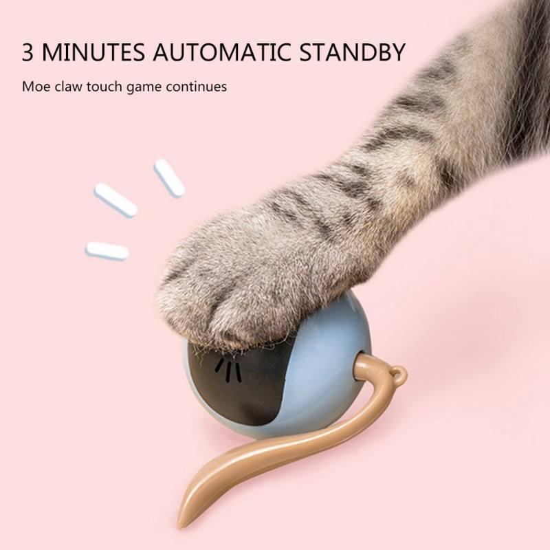 interactive cat ball toy, view 7 - MRSLM