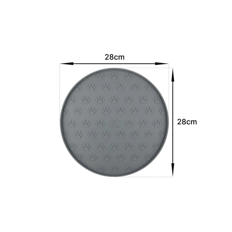 silicone pet feeding mat, view 7 - MRSLM