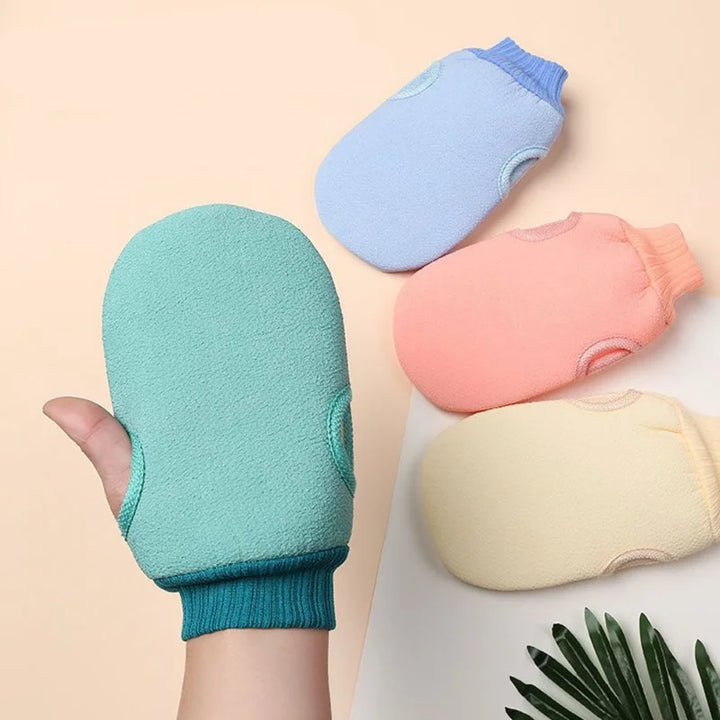 Luxurious Two-Sided Exfoliating Bath Glove