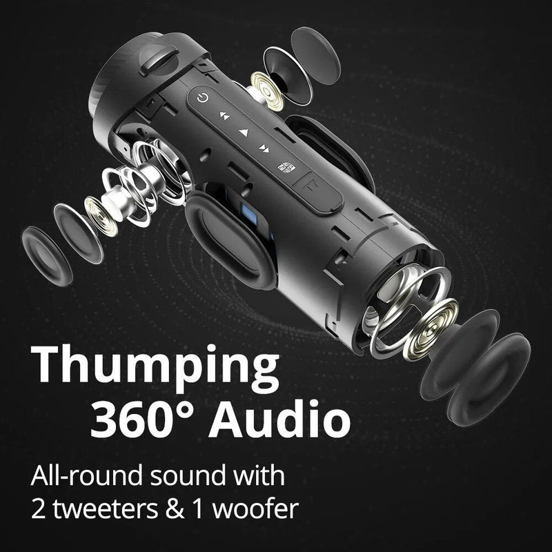 portable bluetooth speaker with 360 sound, view 4 - MRSLM