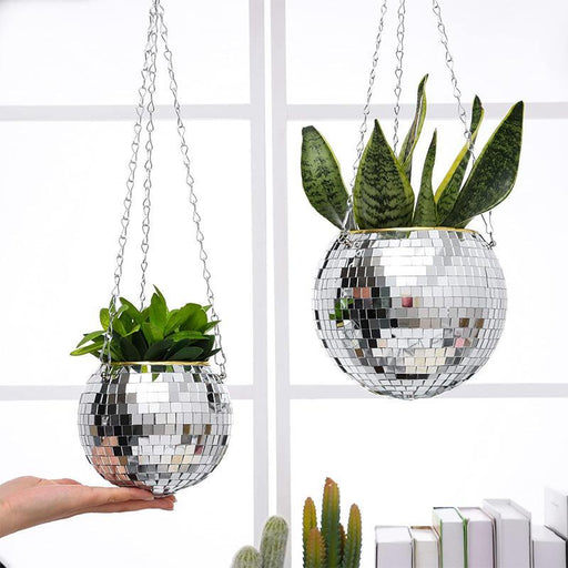 Disco ball hanging planter - MRSLM