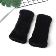 Comfortable winter fur half finger gloves, view 12 - MRSLM