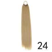 synthetic wrap around ponytail extensions, view 9 - MRSLM