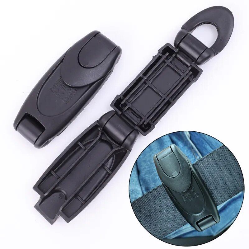 Comfort Car Seat Belt Adjuster Clip – Safe & Cozy Ride for Everyone