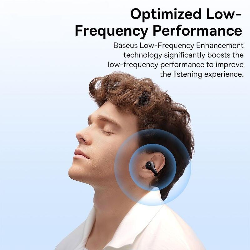 wireless ear clip earphones, view 9 - MRSLM