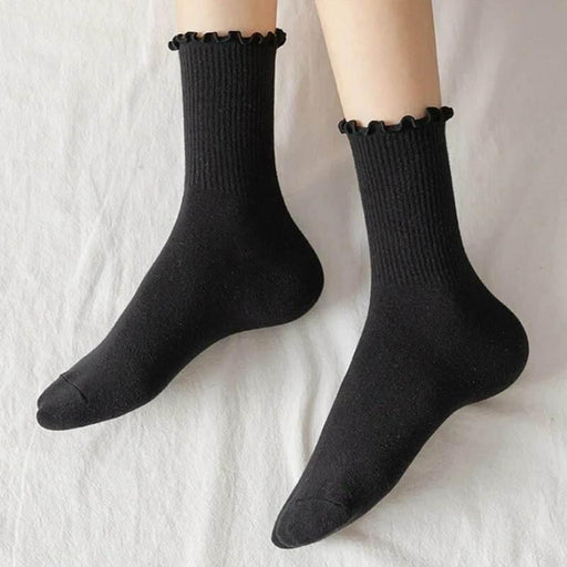 women's ruffle ankle socks 5 pairs - MRSLM