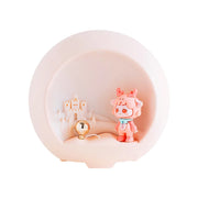 cartoon aromatherapy lamp and USB mini humidifier, view 2 - MRSLM