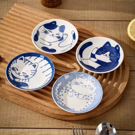 lucky cat sauce dish - MRSLM