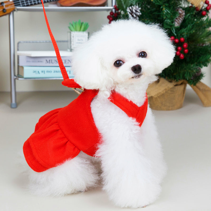 elegant princess dog harness, view 3 - MRSLM
