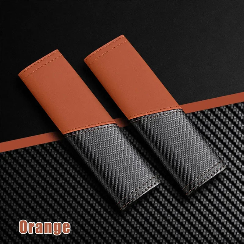 2pcs car seat belt cover, view 2 - MRSLM