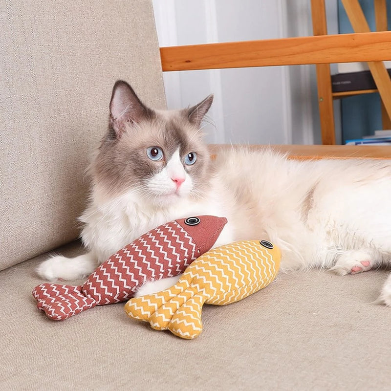 Interactive cat fish toy, view 9 - MRSLM