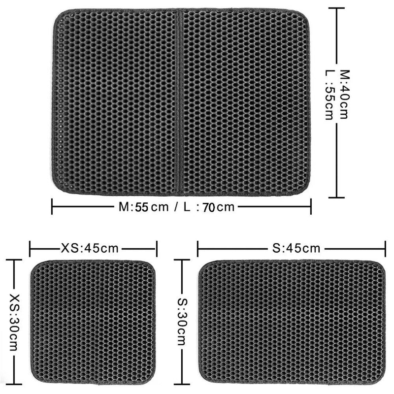 honeycomb cat litter mat, view 12 - MRSLM