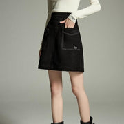 A-line embroidered winter skirt - MRSLM