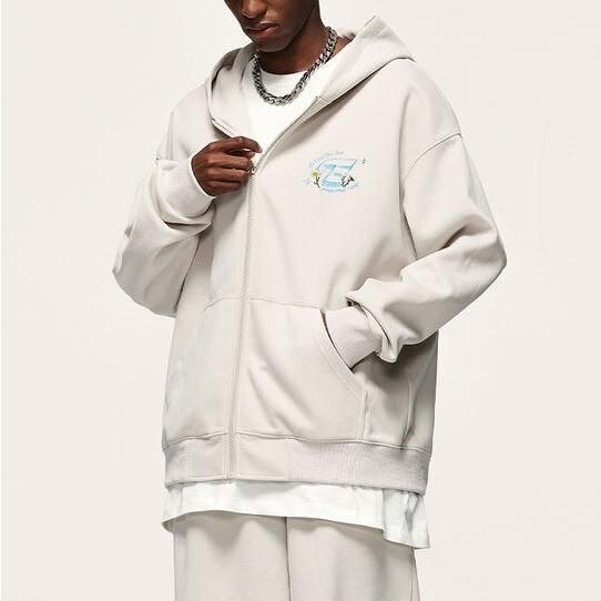 unisex brushed zip up hoodie, view 7 - MRSLM