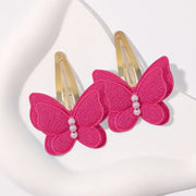 2pcs butterfly hair clips for girls, view 5 - MRSLM