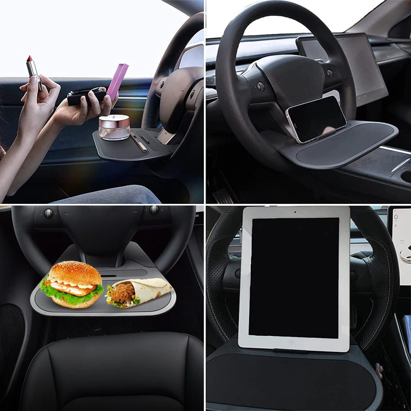 steering wheel tray for tesla model 3 and model y, view 7 - MRSLM
