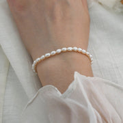 elastic pearl bracelet, view 5 - MRSLM