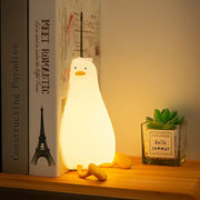 cute duck LED night light, view 5 - MRSLM