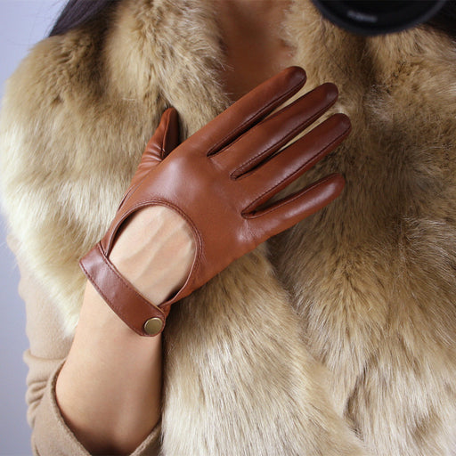 Pure sheepskin touch screen gloves - MRSLM