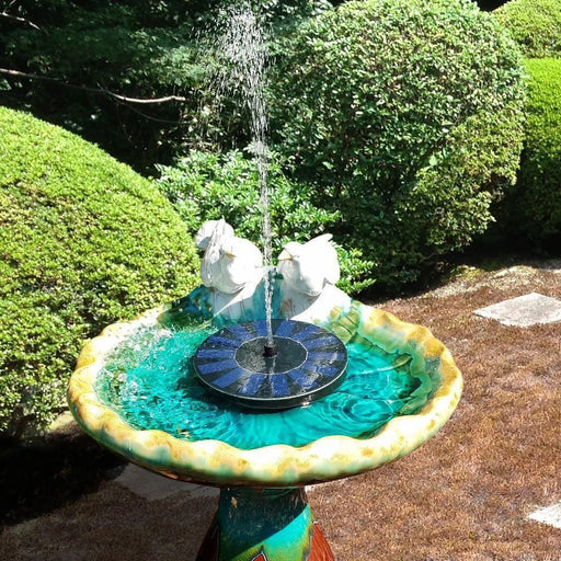 solar-powered floating fountain - MRSLM