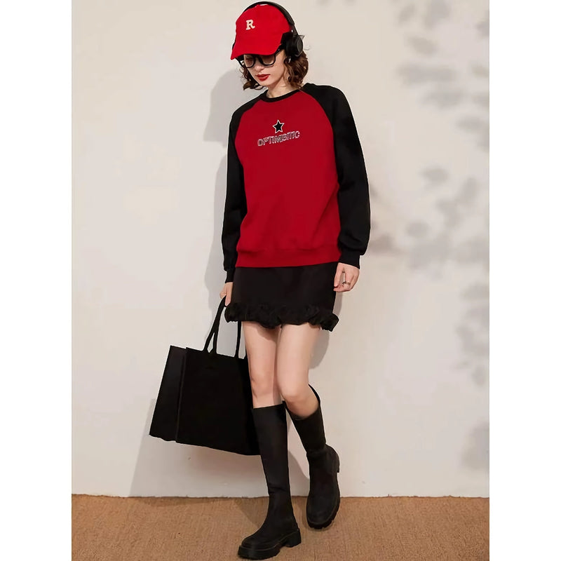 Embroidered sweatshirt, view 6 - MRSLM